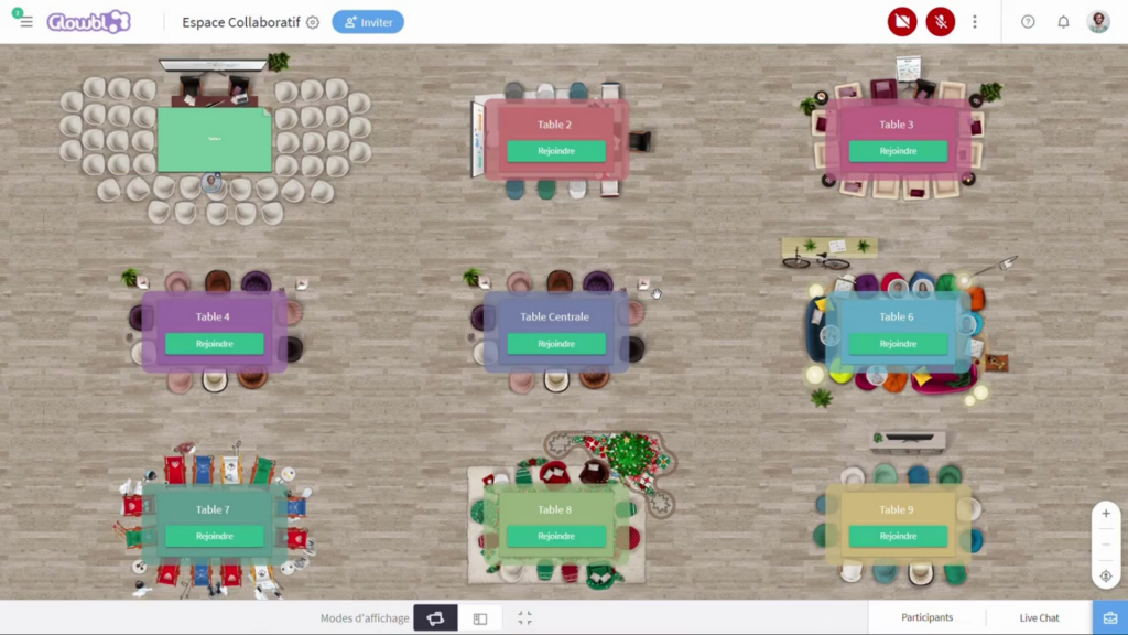 Glowbl GUI